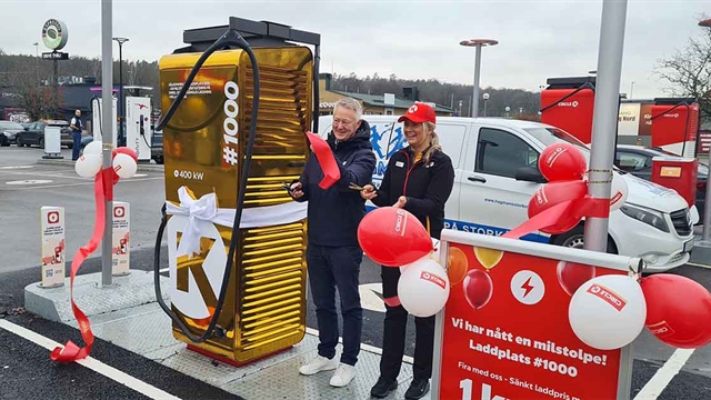 ÖMAB bygger framtidens laddinfrastruktur i hela Sverige