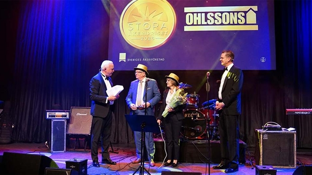 Stora Åkeripriset tilldelas Ohlssons i Landskrona AB